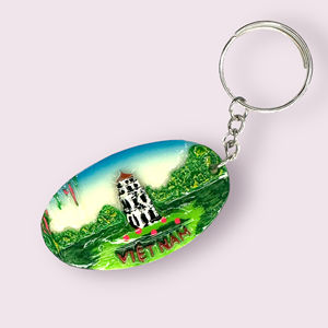 Vente en gros de porte-clés personnalisés en alliage d'aluminium pour voiture et moto Usine Galvanoplastie Métal émaillé sur résine en vrac - Product Image 3