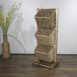 Artex Dong Thap Factory Porte-revues écologique en jacinthe d'eau Organisateur de stockage fait à la main pour la maison et les bureaux - Product Image 1