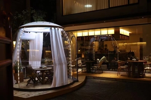 Khu nghỉ mát nóng mái vòm Lều tuyết mùa đông biểu tượng tùy chỉnh PC nhà bong bóng cho ngoài trời glamping và các sự kiện - Product Image 5