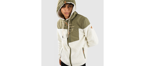 Hombres Custom Heavyweight Hoodies Logo Oversize Hoodies Full Up Zip Up Puff Print Personalizado de gran tamaño Heavy Weight Thick Hoodie - Product Image 4