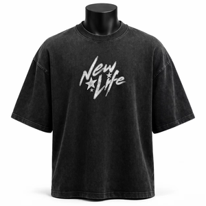 เสื้อยืดคอตตอนเจอร์ซีย์เนื้อนุ่มระบายอากาศได้ดี สีไล่ระดับ น้ำหนัก 220 กรัม แขนสั้น คอกลม สไตล์สตรีท พิมพ์ลายตัวอักษร สำหรับผู้ชาย - Product Image 1