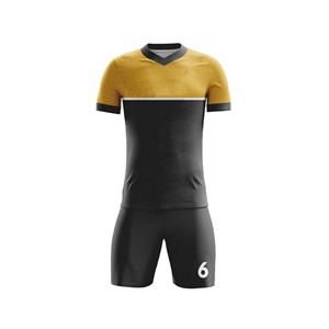 Uniforme de football personnalisé par sublimation à bas quantité minimale de commande bon marché en tissu de polyester de haute qualité - Product Image 5