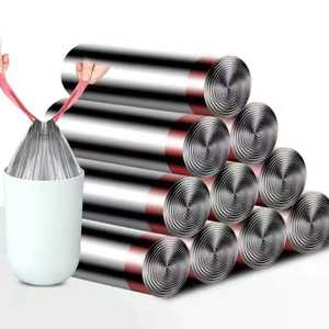 Biodegradable Produce Can Garbage <b>Bin</b> Recyclable Trash Bags <b>Tall</b> <b>Kitchen</b> Trash Plastic Items Drawstring Garbage Bags for Trash - Product Image 4