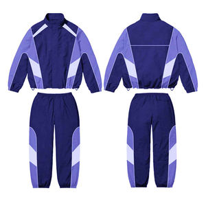 Chaqueta Cortavientos Personalizada de la Mejor Calidad, Conjunto Deportivo de Dos Piezas de Poliéster para Hombre, Traje Deportivo Cortavientos para Hombre - Product Image 6