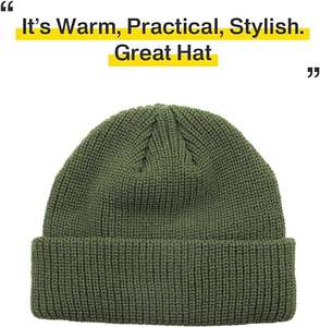 Bonnets bon marché entièrement personnalisés par Expanza Industries Logo personnalisé Bonnet en laine chaud exclusif unisexe - Product Image 3