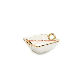 Exclusive Quality White Metal Serving <b>Bowl</b> Modern Design Fruit Serving <b>Bowl</b> For Home Decoration Use - Product Image 1