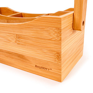 Support vertical en bambou pour ustensiles de cuisine d'extérieur - Product Image 4