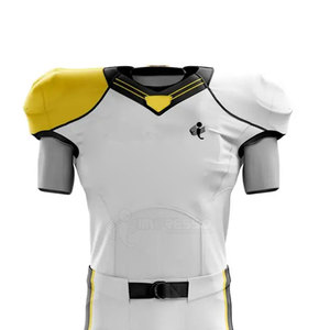 Uniforme de Fútbol Americano para Hombre de Alta Calidad, 100% Poliéster, Personalizable, Transpirable, Conjuntos Deportivos de Manga Corta, Gran Venta - Product Image 3