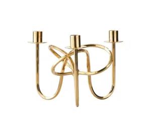 Bougeoir décoratif en métal Choix parfait pour la pendaison de crémaillère et la décoration élégante de la maison - Product Image 5