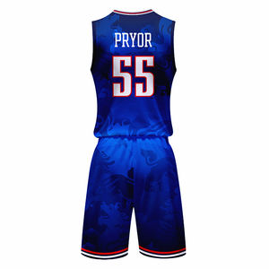 Uniformes de Baloncesto Sublimados Personalizados - Tallas Grandes, Impresión para Escuelas Secundarias, Descuento, Colores y Logotipos Personalizados, 100% Poliéster - Product Image 3