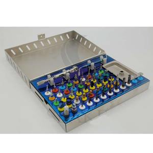 ชุดรากฟันเทียมอเนกประสงค์พร้อมดอกสว่านทรงกรวยอัดด้วยตนเอง50ชิ้นตัวขยายกระดูกทำจากสแตนเลส - Product Image 1