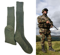 Chaussettes de sport vert jungle en laine pour le ski, le trekking, la randonnée, la pêche et le camouflage – Vente en gros