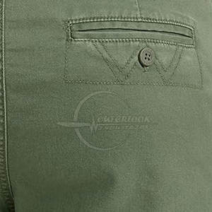 กางเกงขาสั้นผ้าฝ้ายสำหรับผู้ชายขนาดผู้ใหญ่ทำจากผ้าฝ้ายออกแบบโลโก้ได้ตามต้องการ - Product Image 5