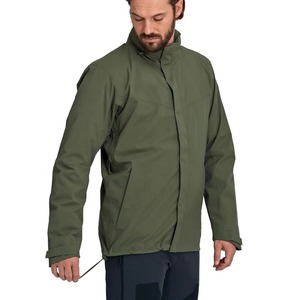 High Quality Custom Logo Softshell <b>Jacket</b> for <b>Men</b> High Street Style Reversible Eco-Friendly Waterproof Winter Outdoor Canvas - Product Image 2