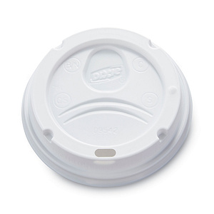 Couvre-boîtes blancs Dixie pour gobelets PerfecTouch de 10 à 16 oz et gobelets isothermes WiseSize de 12 à 20 oz, 500/carton (9542500DXCT) - Product Image 4