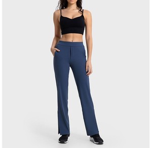 Sujetador deportivo de gimnasio al por mayor para mujer, tipo bustier acanalado, atlético, para correr, sexy, sin espalda, agradable para la piel, para yoga - Product Image 5