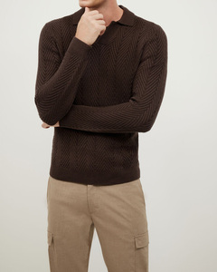 เสื้อสเวตเชิ้ตผู้ชายแฟชั่นใหม่ สไตล์คอกลม ผ้าถักสวมใส่สบาย คุณภาพพรีเมียม สำหรับฤดูหนาว - Product Image 1