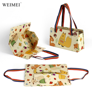 Boîte en papier à fermeture magnétique WEIMEI Conception personnalisée complète Logo Couleur pour emballage de vêtements écologique Boîte cadeau Emballage cadeau - Product Image 4