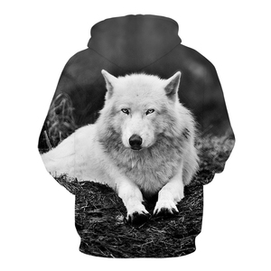 Ropa de calle de alta calidad sobre el tamaño al por mayor Sudadera con capucha Ropa de moda Hombre Sudaderas en blanco Sudaderas con capucha Jersey personalizado Algodón OEM - Product Image 4