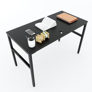Escritorio Minimalista para Computadora 120x60x75 (cm) con Reposapiés, Requiere Ensamblaje, Modelo en Forma de U SPD68146 - Product Image 3
