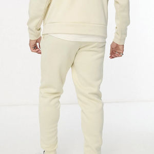 Vêtements de sport de qualité supérieure, ensemble deux pièces en polaire polyester et technologie, survêtement à capuche complet, survêtement fitness pour hommes - Product Image 6