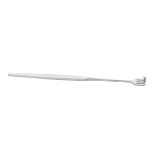 Rétracteur chirurgical en L, petit modèle, courbe 165 mm (6,12 po), 4 branches, profondeur de coupe 5 mm, largeur 9,5 mm - Product Image 2