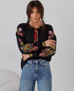 Verano Moda Verde Maxi vestido fábrica personalizable ucraniano geométrico Floral bordado Venta caliente gitano tradicional cremallera - Product Image 5