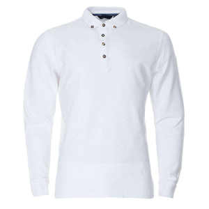 Camiseta Polo de manga larga de alta calidad para hombre, camisas de trabajo de algodón 100%/Nueva camiseta personalizada informal de manga larga para hombre - Product Image 6