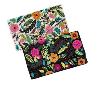 Meilleure vente Sac à main de luxe fait main à paillettes et à fleurs perlées Sac à main pour femmes Sac à main disponible Pochette perlée Sac à main perlé par msr - Product Image 2