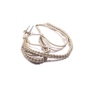 Fil décoré officiers de cérémonie cordon d'épaule accessoires uniformes ceinture en fil de métal pour uniformes et cordon de corde d'épaule - Product Image 3