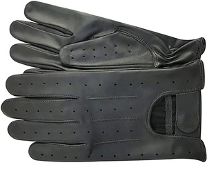 Venta al por mayor de guantes de cuero de los hombres de calidad superior de Pakistán pantalla táctil compatible precio barato para uso al aire libre de moda - Product Image 6