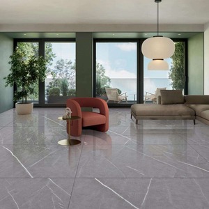 Pietra Grey 800x1600mm Carreaux de grande dalle de sol en porcelaine polie mate et brillante Carreaux de sol en céramique polie - Product Image 6