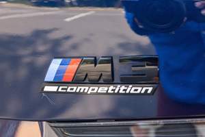 2021 M3 Competition เครื่องยนต์เทอร์โบ 6 สูบ 503 แรงม้า สี Tanzanite Blue Metallic ไม่ได้ดัดแปลง - Product Image 3