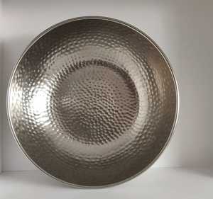 Bol à chocolat en nickel argenté de conception classique Simple personnalisée de qualité supérieure bols à fruits à bas prix pour pièce maîtresse décorative - Product Image 3