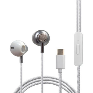 หูฟังแบบมีสายสำหรับโทรศัพท์มือถือ แบบแฮนด์ฟรี ชนิด USB Type-C - คละสี - Product Image 1
