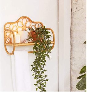 Estante de pared multifunción de ratán tejido a mano 100%, estantes decorativos pequeños para baño y guardería hechos a mano por Vietnam FBA para - Product Image 6