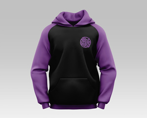 Sweat à capuche en coton mélangé pour homme avec doublure en polaire à surface lisse pour sérigraphie et broderie - Product Image 4