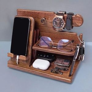 Station d'accueil pour téléphone en bois de haute qualité |   Finition polie |   Prix du fabricant - Product Image 2
