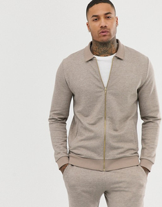 Ensemble pantalon de survêtement et sweat à capuche surdimensionnés du fabricant Ensemble de survêtements en velours pour hommes avec design personnalisé Offre Spéciale vierge - Product Image 3