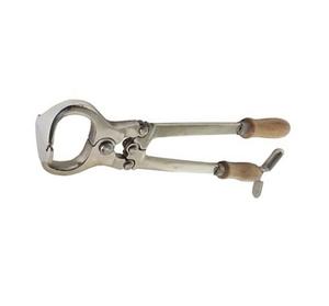 Castrador sin sangre veterinario reutilizable de 48 cm con tope de cordón Producto de instrumentos veterinarios - Product Image 1