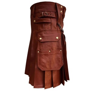 Kilt Utilitario de Cuero de Alta Calidad al por Mayor, Servicio OEM Personalizable, Todos los Colores y Tamaños Disponibles - Product Image 5