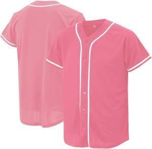 Camiseta de béisbol de alta calidad Camiseta de equipo de sublimación personalizada Transpirable Durable Ropa deportiva personalizada - Product Image 1