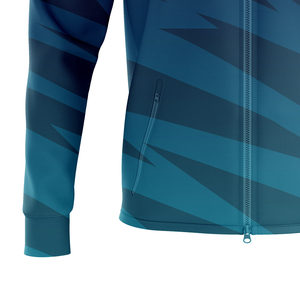 Sweat-shirts d'entraînement à fermeture éclair au meilleur prix, fabriqués au Pakistan avec un MOQ faible, sweat-shirts d'entraînement à fermeture éclair avec logo brodé - Product Image 5