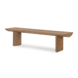 Banc de patio moderne en bois massif de la collection Pick Frew pour une utilisation en extérieur, durable, de qualité supérieure, personnalisé - Product Image 3