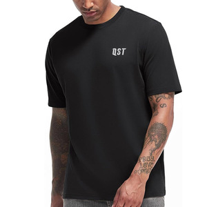 T-shirt 100% coton personnalisé en gros T-shirt unisexe OEM en vrac avec impression de logo T-shirts amples de haute qualité pour hommes - Product Image 6