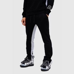 High Quality Polyester/Cotton Lightweight Straight <b>Flared</b> Sweatpants Popular Design with Casual Style and Mid Waist-Hot Selling - Product Image 4
