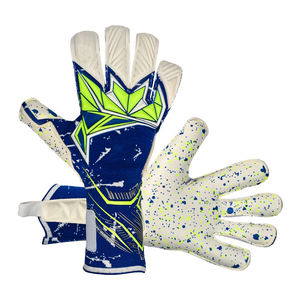 Gants de gardien de but de football avec support de poignet confortable, gants en vrac avec paume en latex antidérapante pour le football - Product Image 4