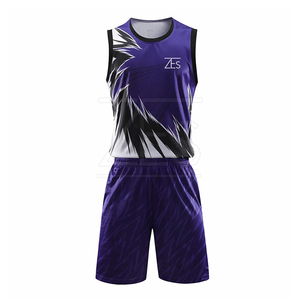 Uniforme de Baloncesto sin Mangas, Diseño Único, Transpirable, Secado Rápido, 100% Poliéster, Ropa Deportiva - Product Image 1