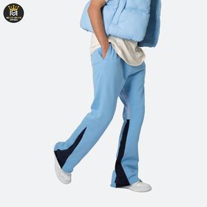 กางเกงวอร์มทรงหลวมสำหรับผู้ชายแนวสตรีทแวร์กางเกงขาบานล้างกรดแบบวินเทจสำหรับผู้ชายผลิตในปากีสถาน - Product Image 4