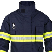 Traje de bombero Ropa resistente al fuego para bombero Resistencia a altas temperaturas Traje de extinción de incendios estructural Resistente al fuego